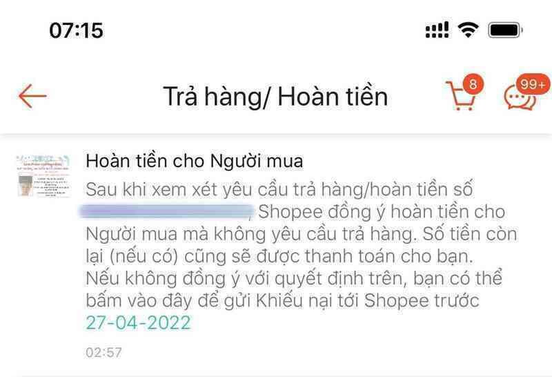 Chính sách trả hàng của Shopee bị lạm dụng