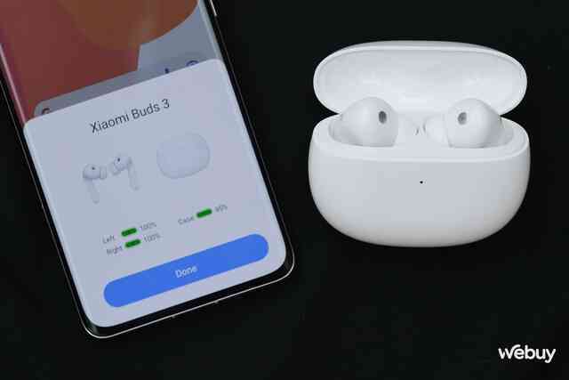 Chi tiết Xiaomi Buds 3: Tai nghe TWS giá hơn 2 triệu có chống ồn ANC xịn, pin 32 giờ - Ảnh 10. Chi tiết Xiaomi Buds 3: Tai nghe TWS giá hơn 2 triệu có chống ồn ANC xịn, pin 32 giờ - Ảnh 10.