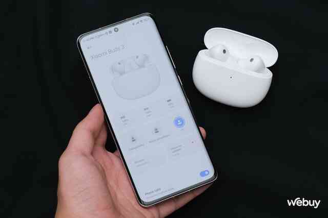 Chi tiết Xiaomi Buds 3: Tai nghe TWS giá hơn 2 triệu có chống ồn ANC xịn, pin 32 giờ - Ảnh 12. Chi tiết Xiaomi Buds 3: Tai nghe TWS giá hơn 2 triệu có chống ồn ANC xịn, pin 32 giờ - Ảnh 12.