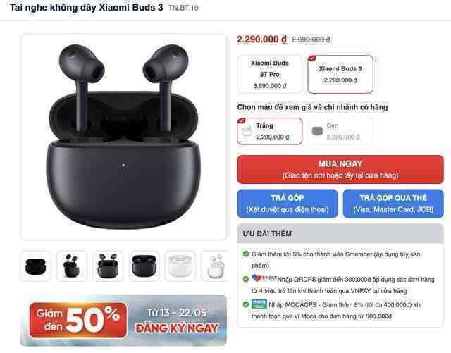 Chi tiết Xiaomi Buds 3: Tai nghe TWS giá hơn 2 triệu có chống ồn ANC xịn, pin 32 giờ - Ảnh 18. Chi tiết Xiaomi Buds 3: Tai nghe TWS giá hơn 2 triệu có chống ồn ANC xịn, pin 32 giờ - Ảnh 18.