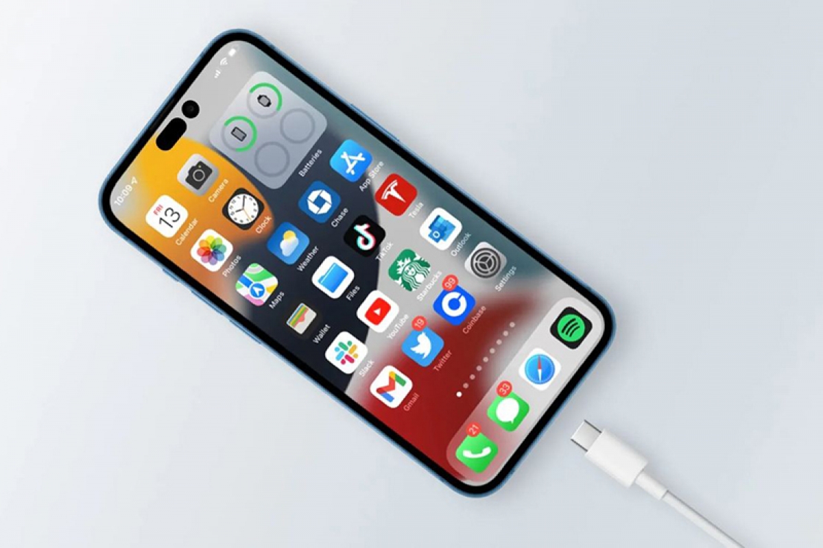 Bloomberg: Apple đang thử nghiệm iPhone với USB - Ảnh 1. Bloomberg: Apple đang thử nghiệm iPhone với USB - Ảnh 1.
