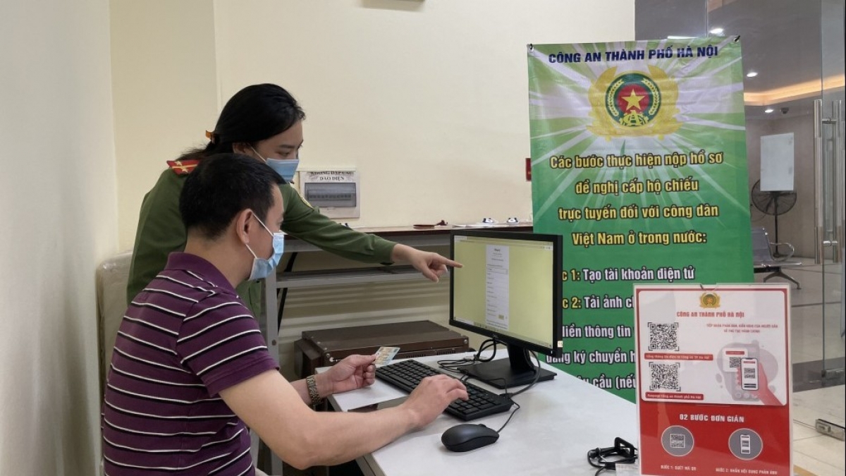 Người dân đã có thể làm hộ chiếu online ngay tại nhà
