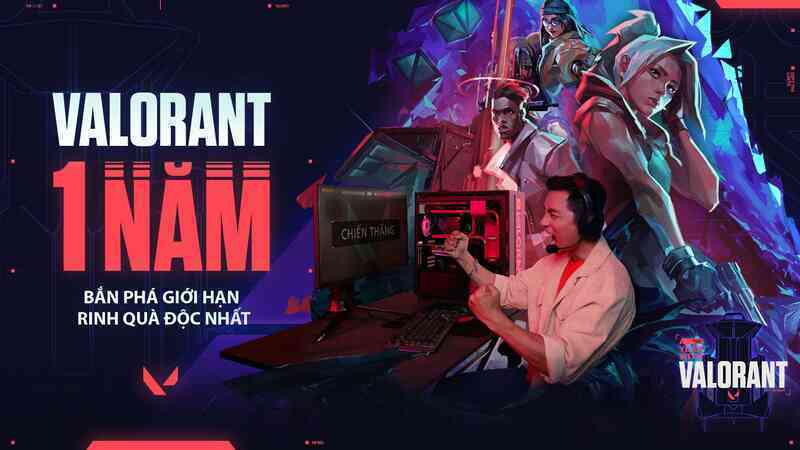 VALORANT Việt Nam ra mắt bộ PC Gaming “Thách Thức Giới Hạn” nhân kỷ niệm một năm ra mắt tại Việt Nam - Ảnh 1.