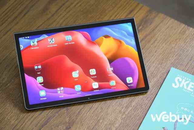Trải nghiệm nhanh Lenovo Yoga Tab 11: thiết kế độc đáo, màn hình 11 inch 2K, loa JBL kép sống động - Ảnh 5. Trải nghiệm nhanh Lenovo Yoga Tab 11: thiết kế độc đáo, màn hình 11 inch 2K, loa JBL kép sống động - Ảnh 5.