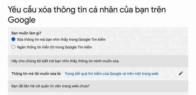 Cách xoá bớt thông tin trên Google để hạn chế bị rò rỉ thông tin cá nhân