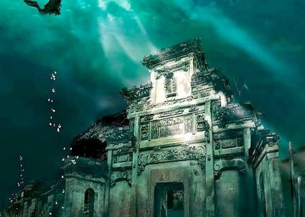  Khám phá Atlantis Phương Đông: Thành phố cổ nằm sâu dưới lòng hồ, có niên đại 1300 năm và kiến trúc kì vĩ khiến nhiều người phải nổi da gà  - Ảnh 2.