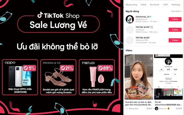 TikTok với 1 tỷ người dùng chính thức ra mắt TikTok Shop tại Việt Nam: Đối đầu với hàng loạt ông lớn từ TMĐT đến Facebook? - Ảnh 1. TikTok với 1 tỷ người dùng chính thức ra mắt TikTok Shop tại Việt Nam: Đối đầu với hàng loạt ông lớn từ TMĐT đến Facebook? - Ảnh 1.