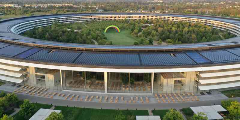 Xem cận cảnh Apple Park cực kỳ hoành tráng dưới ống kính flycam - Ảnh 2. Xem cận cảnh Apple Park cực kỳ hoành tráng dưới ống kính flycam - Ảnh 2.