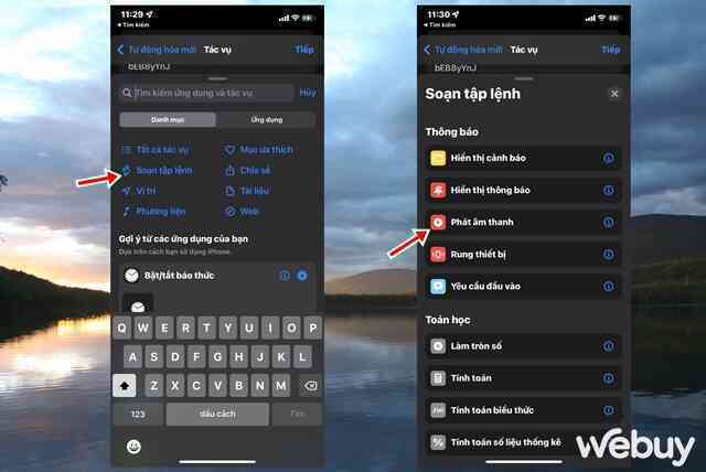 Cách tạo âm báo “vui tai” mỗi khi cắm sạc pin cho iPhone - Ảnh 13. Cách tạo âm báo “vui tai” mỗi khi cắm sạc pin cho iPhone - Ảnh 13.