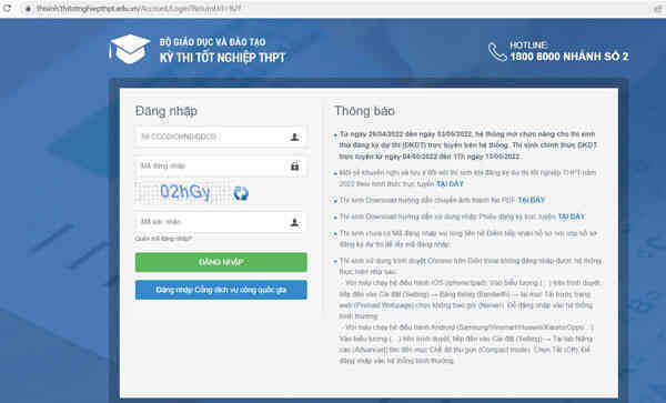 Học sinh lớp 12 đăng ký trực tuyến dự thi tốt nghiệp THPT năm 2022 từ ngày 4/5