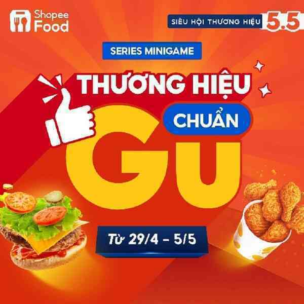 5 ưu đãi “hủy diệt” của ShopeeFood 5.5: Đồng giá 5K, giảm 50%, hoàn xu 55K