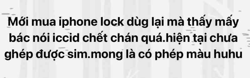 Mã ICCID chết khiến iPhone Lock tại Việt Nam &quot;đắp chiếu&quot; - Ảnh 2.