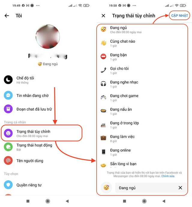 Facebook Messenger cho phép hiển thị status giống Yahoo Messenger ngày xưa- Ảnh 2.