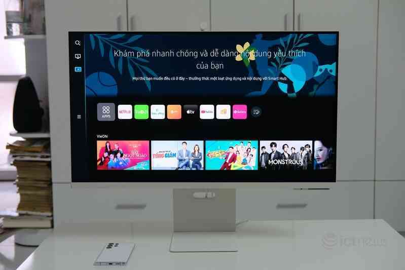 Trải nghiệm Samsung Smart Monitor M8: Màn hình đa năng tất cả trong một