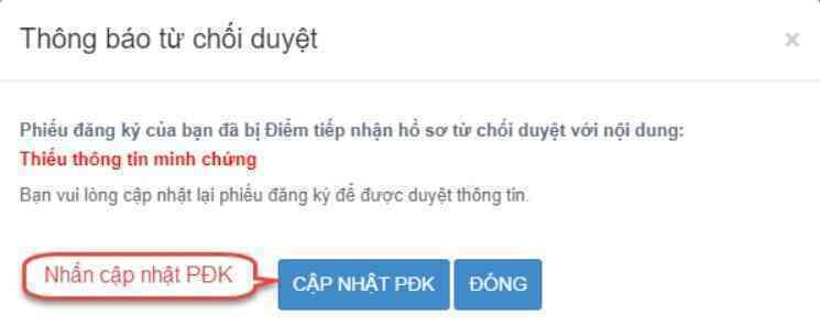 Hướng dẫn sửa phiếu đăng ký thi THPT 2022 trực tuyến