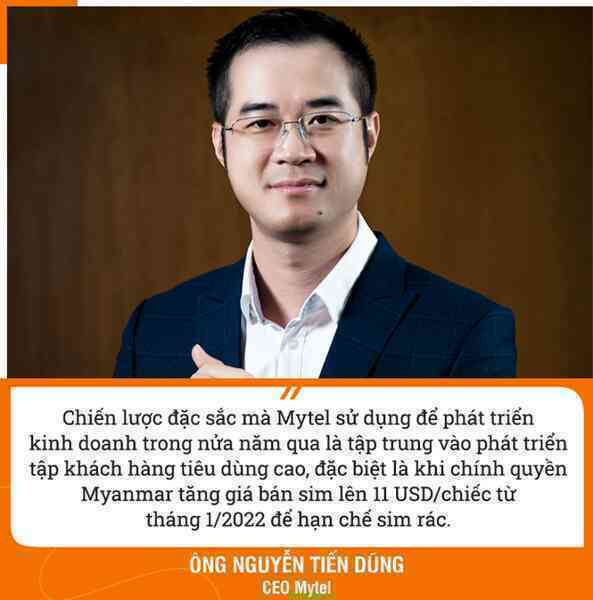 CEO Mytel: “Chúng tôi đầu tư vào đây hoàn toàn vì lợi ích của người dân, đất nước Myanmar”