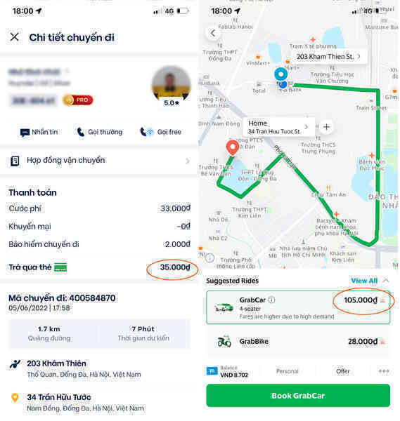 Hành khách than trời vì giá cuớc GrabCar tăng cao hơn cả taxi truyền thống, đặt xe ngày càng khó - Ảnh 8. Hành khách than trời vì giá cuớc GrabCar tăng cao hơn cả taxi truyền thống, đặt xe ngày càng khó - Ảnh 8.