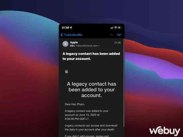 Kể từ phiên bản iOS 15, Apple cập nhật thêm tùy chọn bảo mật iCloud khá quan trọng mà bạn nên sử dụng - Ảnh 11. Kể từ phiên bản iOS 15, Apple cập nhật thêm tùy chọn bảo mật iCloud khá quan trọng mà bạn nên sử dụng - Ảnh 11.