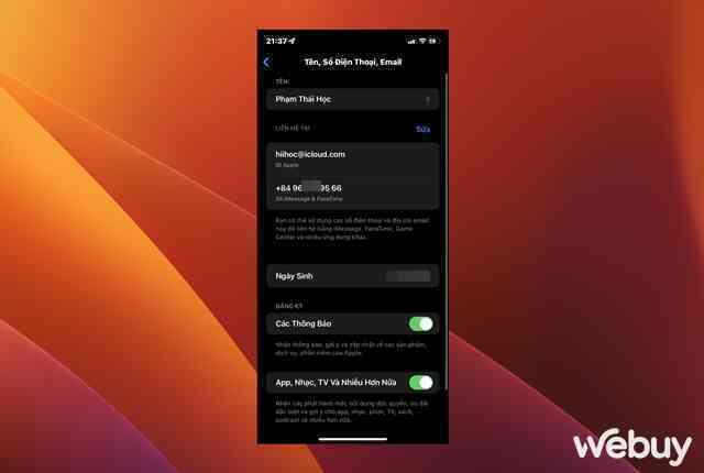 Kể từ phiên bản iOS 15, Apple cập nhật thêm tùy chọn bảo mật iCloud khá quan trọng mà bạn nên sử dụng - Ảnh 8. Kể từ phiên bản iOS 15, Apple cập nhật thêm tùy chọn bảo mật iCloud khá quan trọng mà bạn nên sử dụng - Ảnh 8.