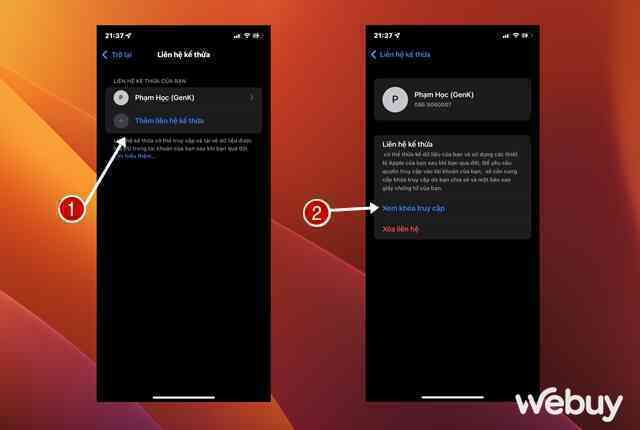 Kể từ phiên bản iOS 15, Apple cập nhật thêm tùy chọn bảo mật iCloud khá quan trọng mà bạn nên sử dụng - Ảnh 9. Kể từ phiên bản iOS 15, Apple cập nhật thêm tùy chọn bảo mật iCloud khá quan trọng mà bạn nên sử dụng - Ảnh 9.