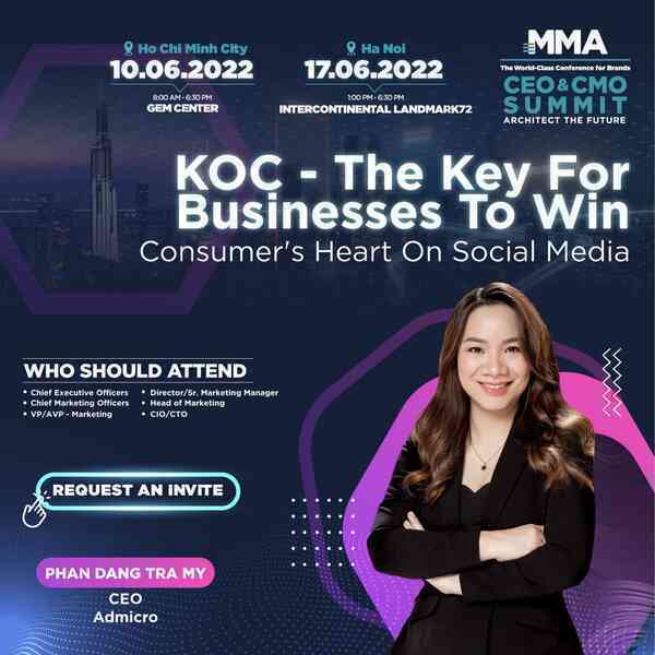 Đến CEO & CMO SUMMIT 2022 để gặp gỡ các chuyên gia Marketing hàng đầu - Ảnh 5.