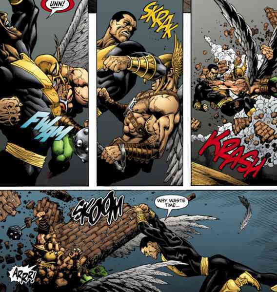 Black Adam hay Hawkman, ai mới là chiến binh tàn bạo nhất Vũ trụ DC? - Ảnh 2.