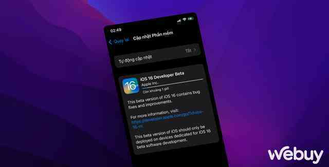 Cách hạ cấp từ iOS 16 Developer BETA xuống phiên bản thấp hơn mà không mất dữ liệu