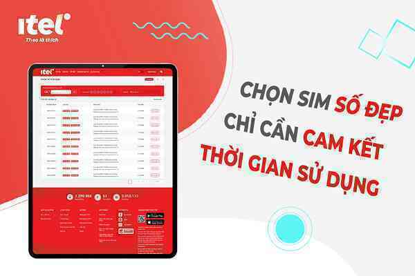 Mạng di động iTel nâng cao trải nghiệm khách hàng thông qua App My iTel và website chọn số itel.vn