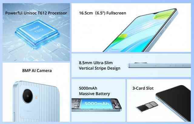 realme C30 ra mắt với pin 5000mAh, giá hơn 2 triệu đồng - Ảnh 2.