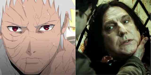 Bằng một cách thần kỳ nào đó mà Obito Uchiha trong Naruto lại rất giống với Severus Snape của Harry Potter - Ảnh 10. Bằng một cách thần kỳ nào đó mà Obito Uchiha trong Naruto lại rất giống với Severus Snape của Harry Potter - Ảnh 10.