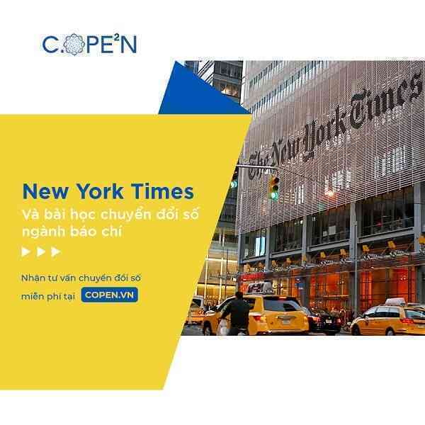 New York Times và bài học chuyển đổi số ngành báo chí