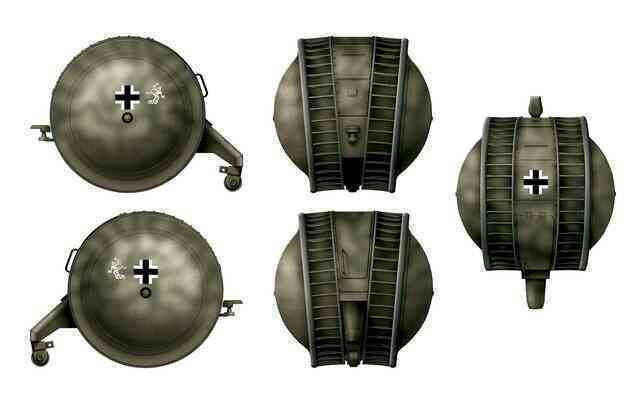 Kugelpanzer: Cỗ xe tăng có hình thù kỳ dị nhất trong lịch sử nhân loại! - Ảnh 3. Kugelpanzer: Cỗ xe tăng có hình thù kỳ dị nhất trong lịch sử nhân loại! - Ảnh 3.