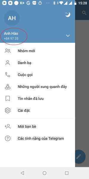 Hướng dẫn ẩn số điện thoại trên Telegram