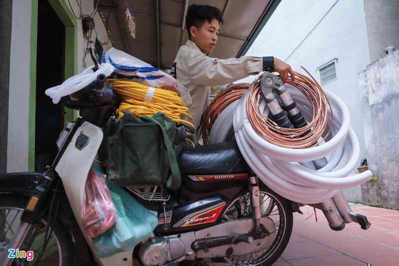 lương thợ sửa máy lạnh ảnh 2 luong tho sua may lanh anh 2
