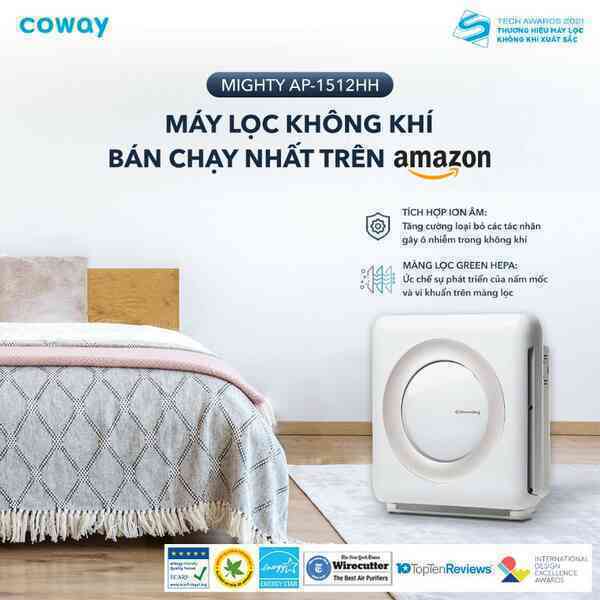 Coway – thương hiệu máy lọc không khí xuất sắc nhất Tech Awards 2021 ra mắt 2 siêu phẩm lọc không khí mới - Ảnh 6.