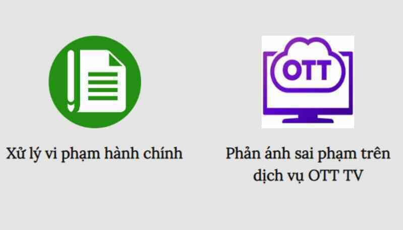 Người dân phản ánh sai phạm nội dung của dịch vụ OTT qua mạng