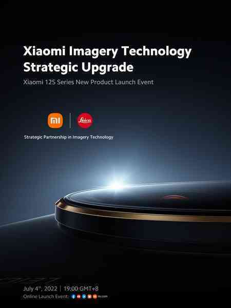 Xiaomi 12S series mắt ngày 4/7: Có 3 phiên bản, camera Leica, bản Ultra dùng cảm biến 1-inch