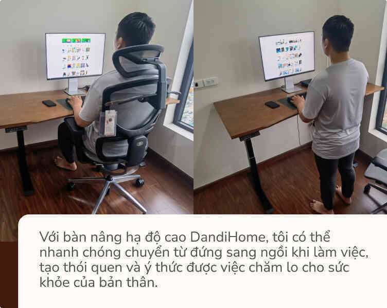 Tôi đã nhận ra nhiều điều sau nửa năm sử dụng bộ bàn nâng hạ và ghế công thái học - Ảnh 7.