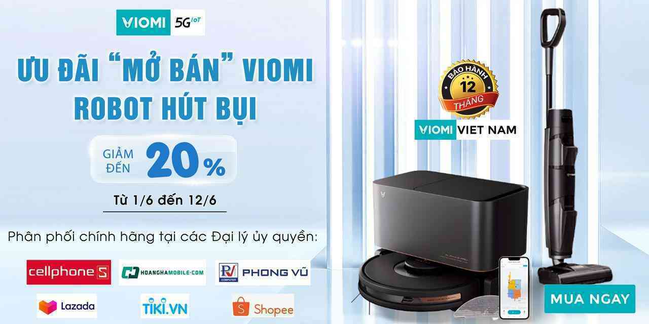 Phương linh JSC chính thức phân phối sản phẩm Máy hút bụi, Robot hút bụi lau nhà Viomi tại Việt Nam - Ảnh 9. Phương linh JSC chính thức phân phối sản phẩm Máy hút bụi, Robot hút bụi lau nhà Viomi tại Việt Nam - Ảnh 9.