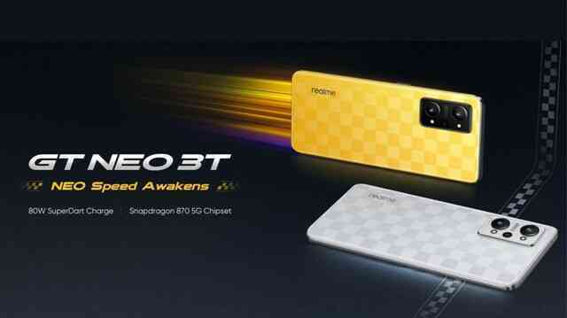 realme GT Neo 3T ra mắt: Màn hình AMOLED 120Hz, chip Snapdragon 870, sạc nhanh 80W, giá 11.6 triệu đồng - Ảnh 1.