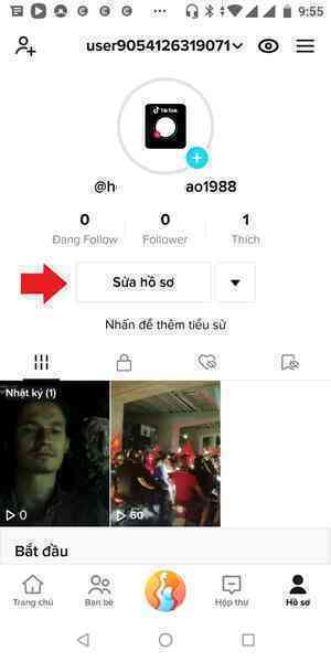 Hướng dẫn đổi tên TikTok thay tên mặc định 'user...'