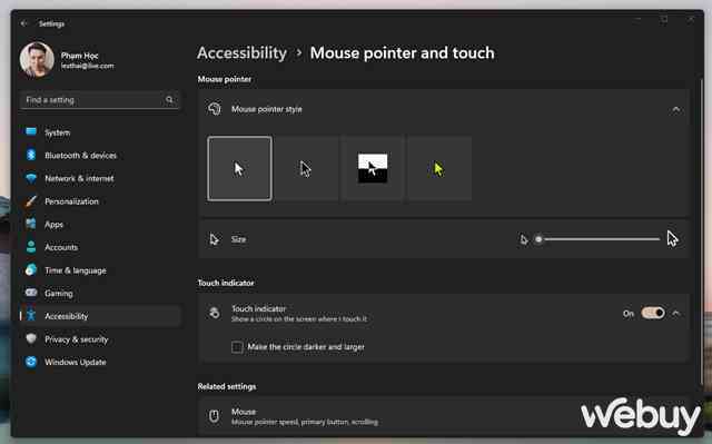 Các tùy chỉnh về giao diện máy tính Windows giúp phù hợp hơn với người lớn tuổi - Ảnh 10. Các tùy chỉnh về giao diện máy tính Windows giúp phù hợp hơn với người lớn tuổi - Ảnh 10.