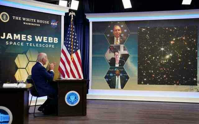 Tổng thống Joe Biden 'khoe' bức ảnh sâu nhất về vũ trụ của kính thiên văn Webb sau gần 1 năm hoạt động