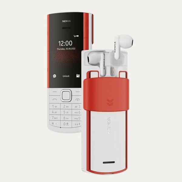 Nokia ra mắt điện thoại cục gạch tích hợp tai nghe không dây