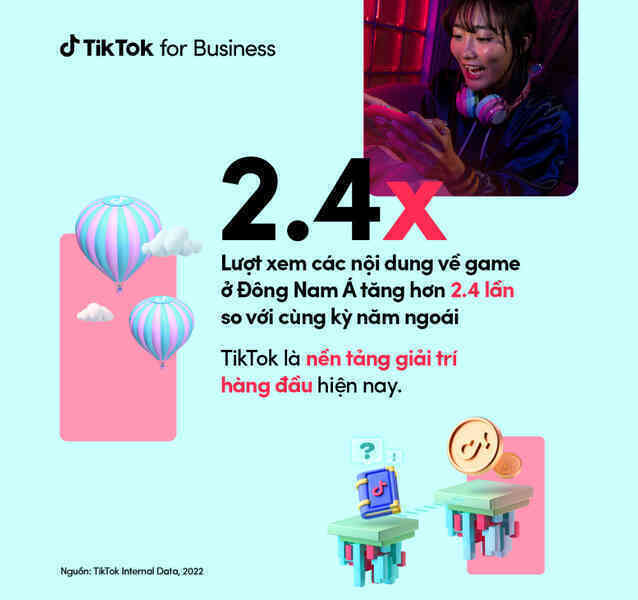 Xây dựng chiến dịch marketing hiệu quả cho ngành game trên nền tảng TikTok - Ảnh 3. Xây dựng chiến dịch marketing hiệu quả cho ngành game trên nền tảng TikTok - Ảnh 3.