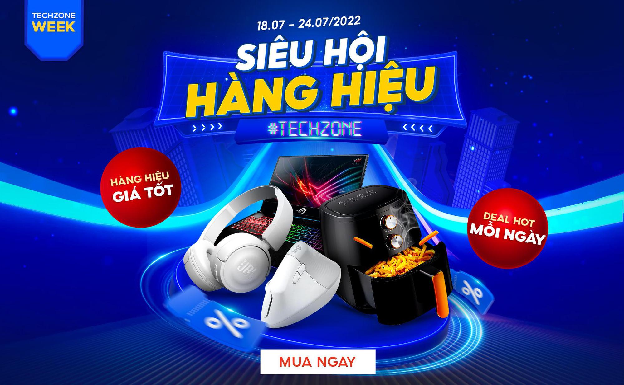 Siêu hội hàng hiệu Techzone: Loạt thương hiệu Lock&Lock, Acer, Huawei, Xiaomi thi nhau giảm mạnh đến 50%