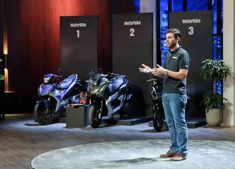 Định giá gấp 142 lần so với thu nhập, startup buôn xe máy cũ của “tây” tay trắng rời Shark Tank