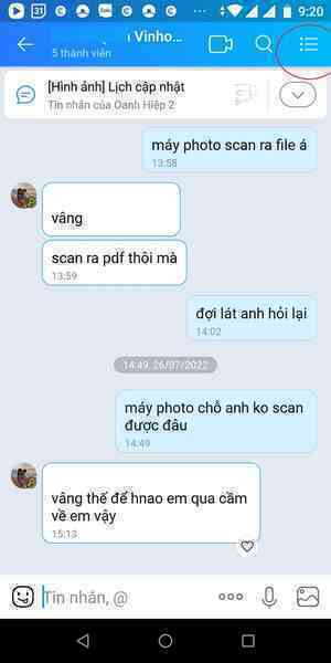 Hướng dẫn tải ảnh Zalo về điện thoại