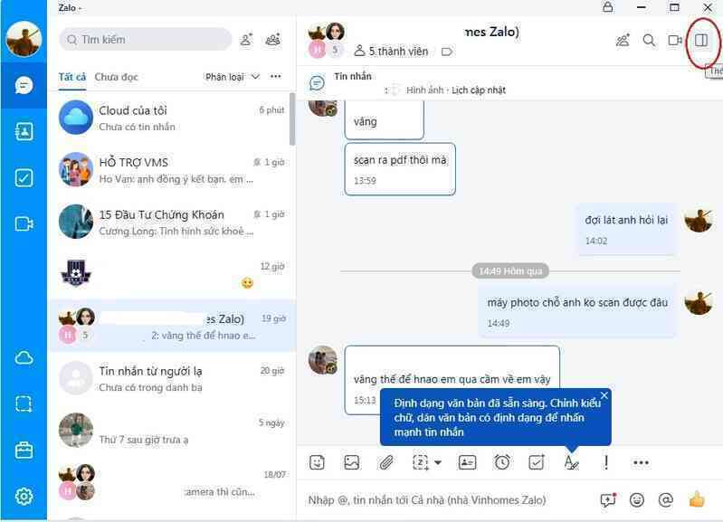 Hướng dẫn tải ảnh Zalo về hàng loạt