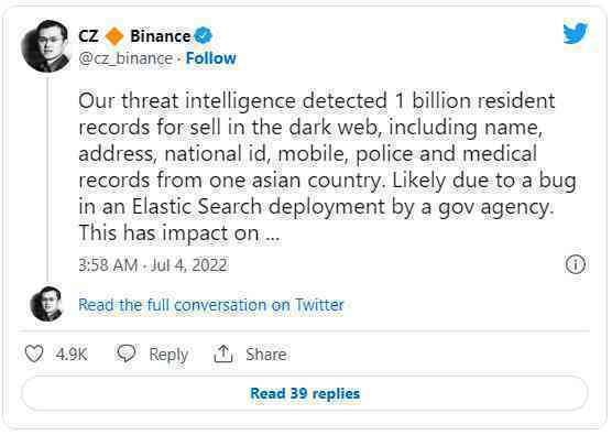 Hacker tuyên bố lấy trộm được dữ liệu 1 tỷ công dân Trung Quốc, rao bán trên mạng với giá gần 200.000 USD - Ảnh 2. Hacker tuyên bố lấy trộm được dữ liệu 1 tỷ công dân Trung Quốc, rao bán trên mạng với giá gần 200.000 USD - Ảnh 2.